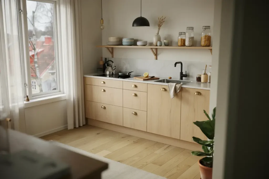 k ksrenovering och nya ytskikt i radhus i s tra